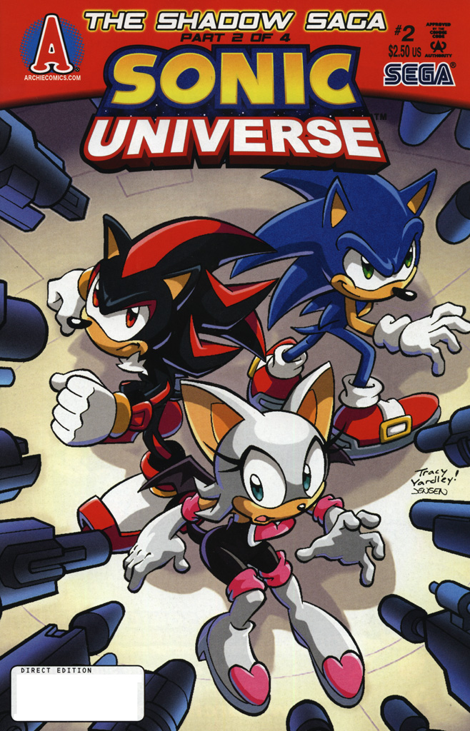 Sonic Universe Issue No. 02 Comic cover page